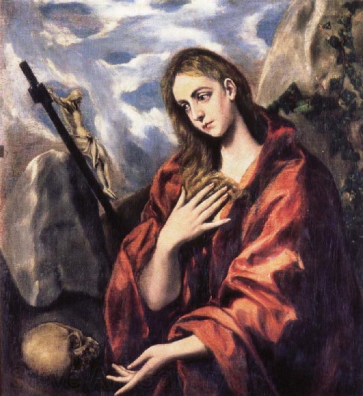 El Greco Mary Magdalen in Penitence Germany oil painting art